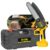 Mini Motosserra Elétrica Portátil Bateria 48v 6 Polegadas